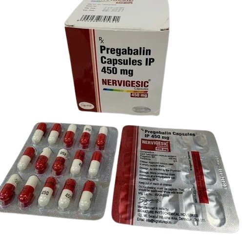 450mg Pregabalin Capsules IP